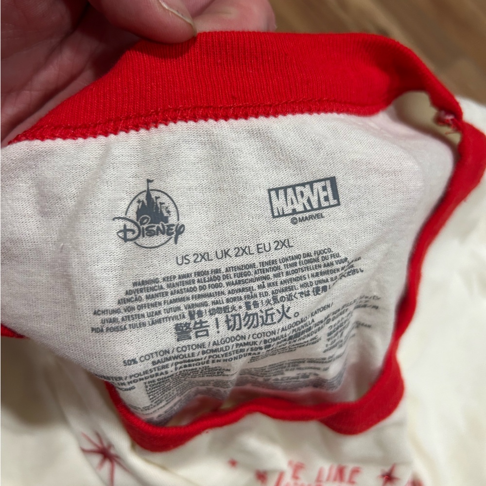 Marvel WandaVison Tv Graphic Ringer Tee Size 2XL - Picture 3 of 3